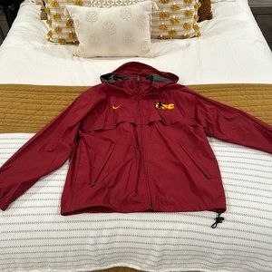 Men’s Nike USC Lined Rain Jacket, Size Small